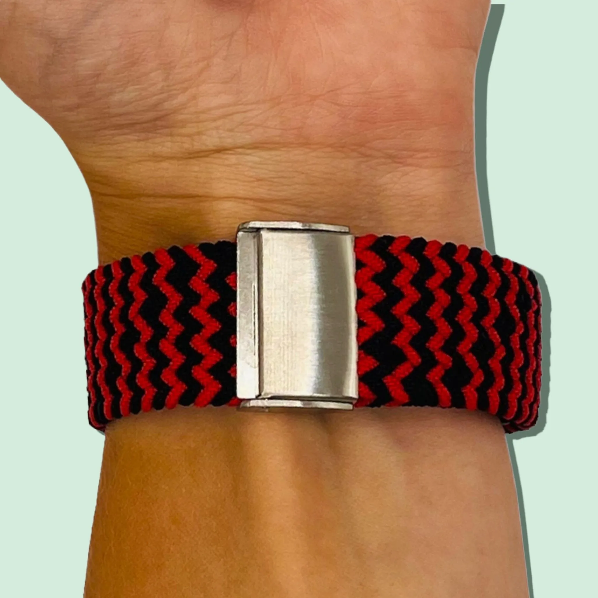 Nylon Braided Loop Watch Straps Compatible with the Huawei Watch 2 Classic