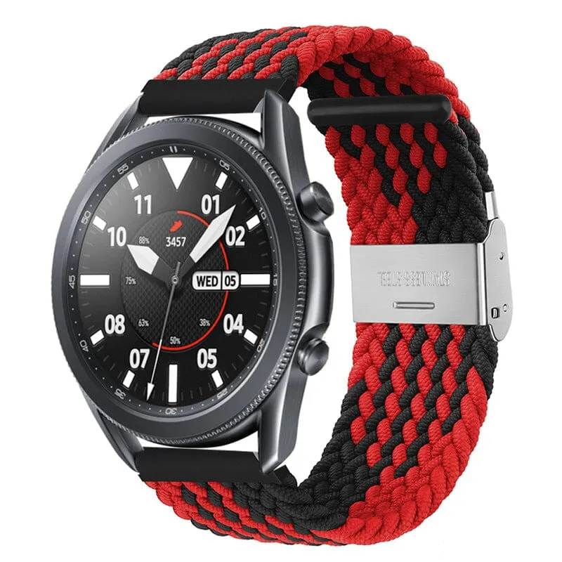 Nylon Braided Loop Watch Straps Compatible with the Huawei Watch 2 Classic