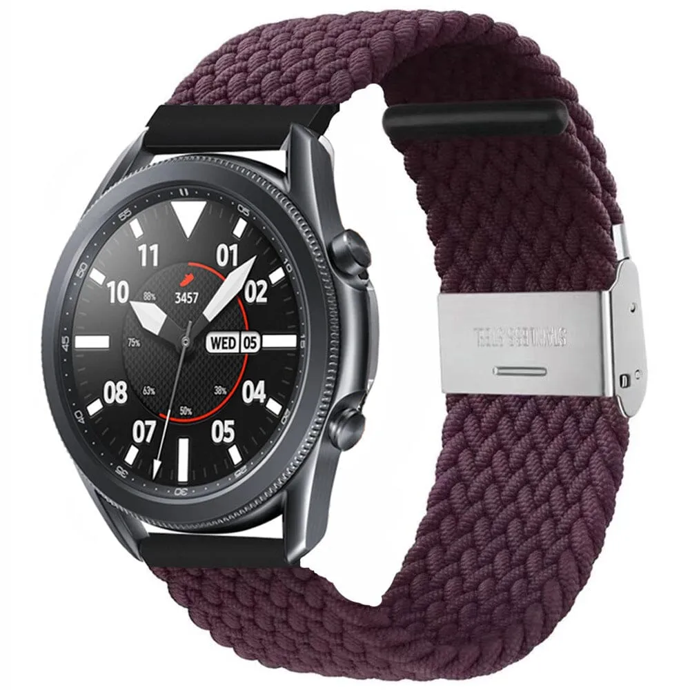 Nylon Braided Loop Watch Straps Compatible with the Huawei Watch 2 Classic