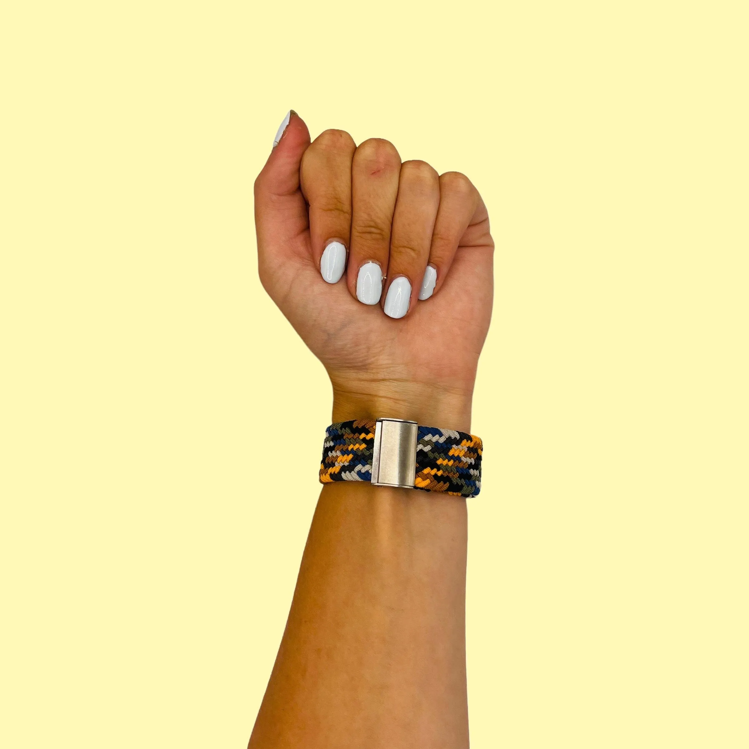 Nylon Braided Loop Watch Straps Compatible with the Samsung Galaxy Watch 4 Classic (42mm & 46mm)