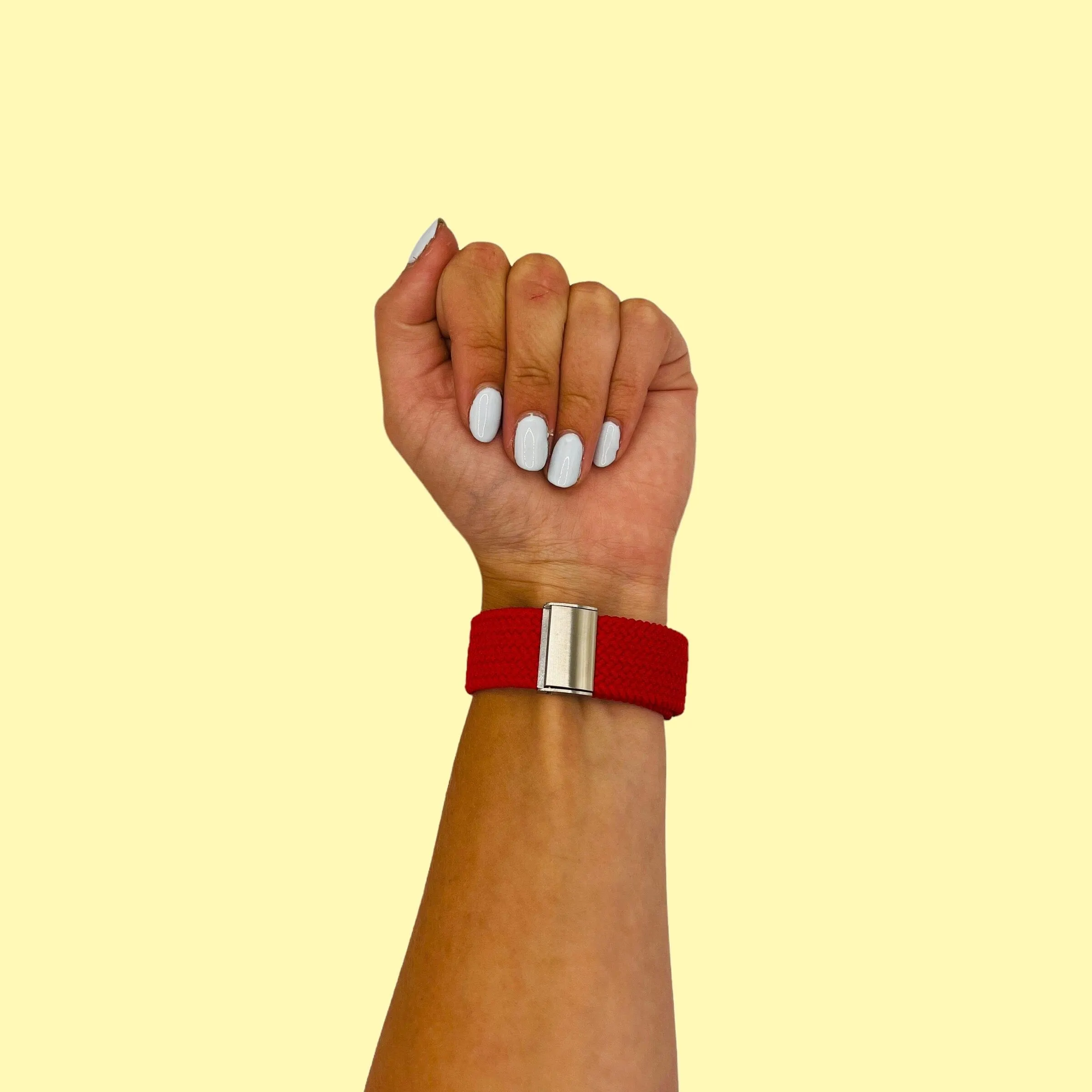 Nylon Braided Loop Watch Straps Compatible with the Samsung Galaxy Watch 4 Classic (42mm & 46mm)
