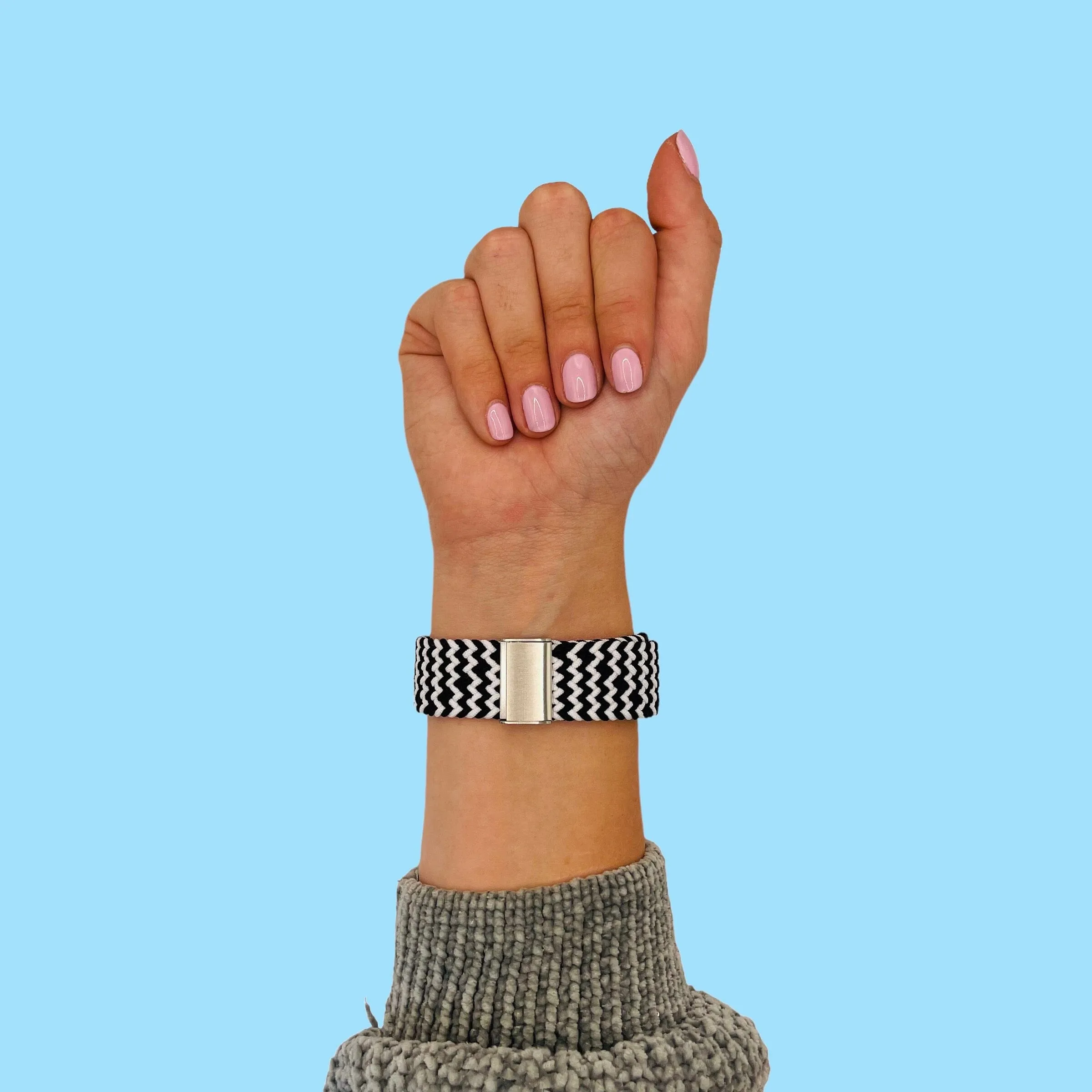 Nylon Braided Loop Watch Straps Compatible with the Samsung Galaxy Watch 4 Classic (42mm & 46mm)