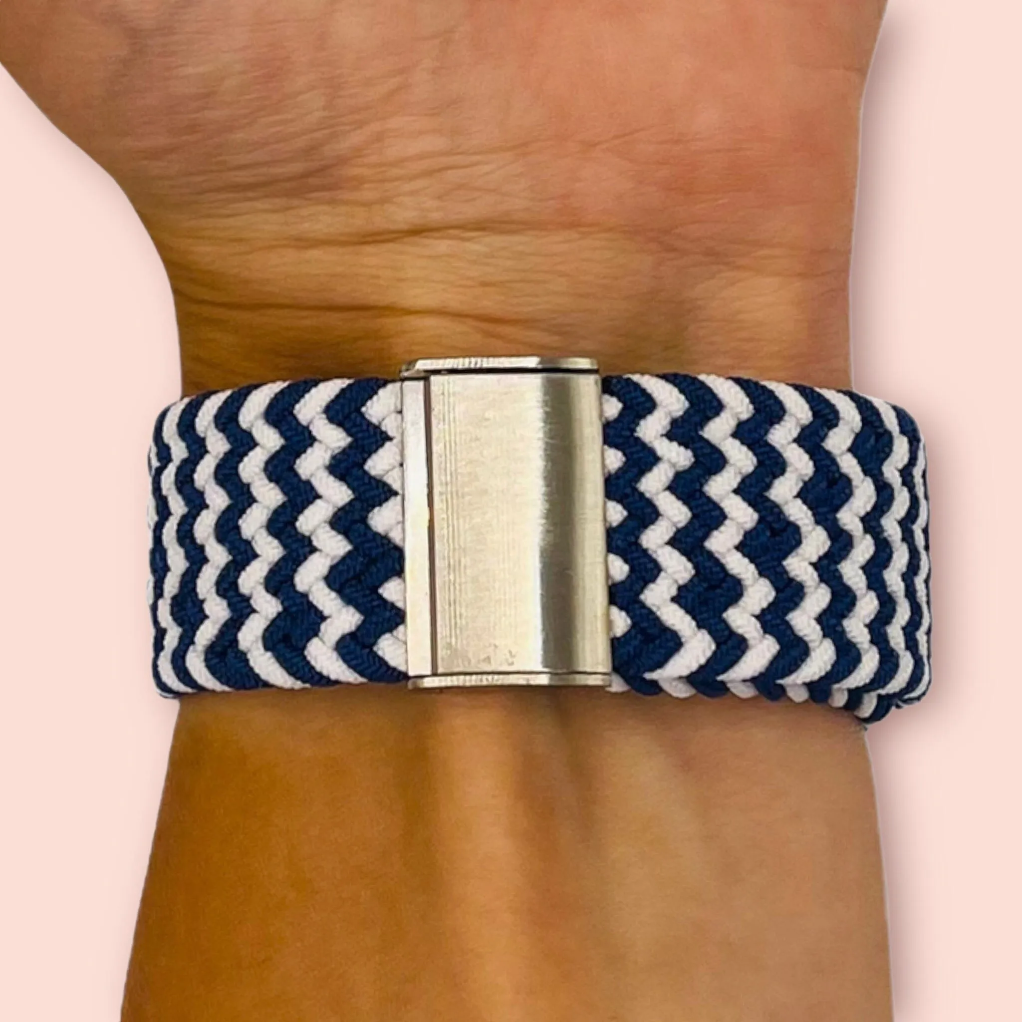 Nylon Braided Loop Watch Straps Compatible with the Samsung Galaxy Watch 4 Classic (42mm & 46mm)