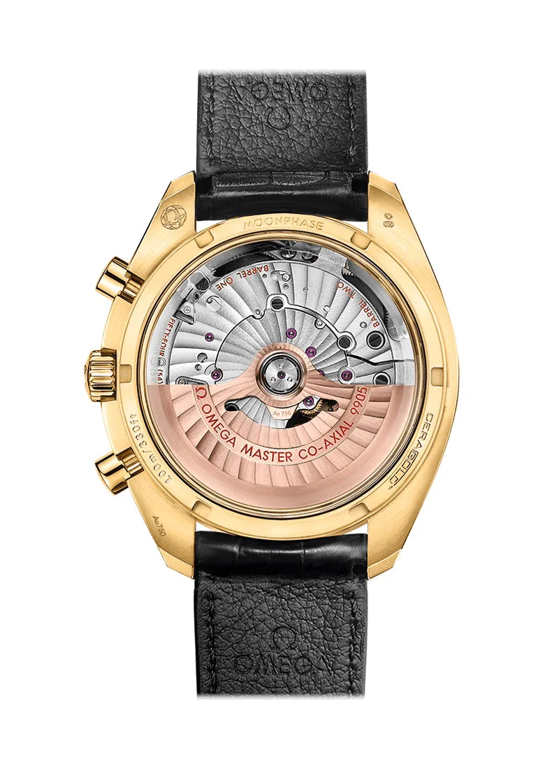 Omega Speedmaster Two Counters MoonPhase 18K Yellow gold Men's Watch