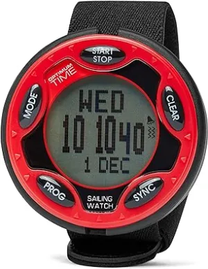 Optimum Time Red Sailing Watch USB
