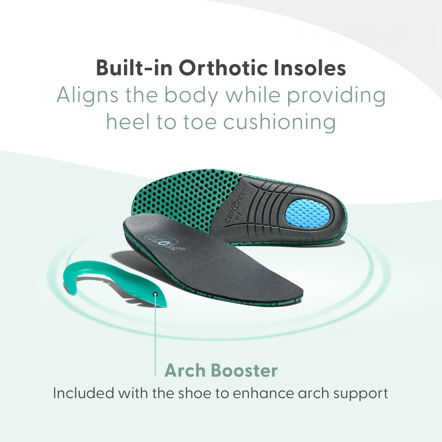 Orthofeet Men's Orthopedic Hands-Free Tilos Slip-On Sneakers