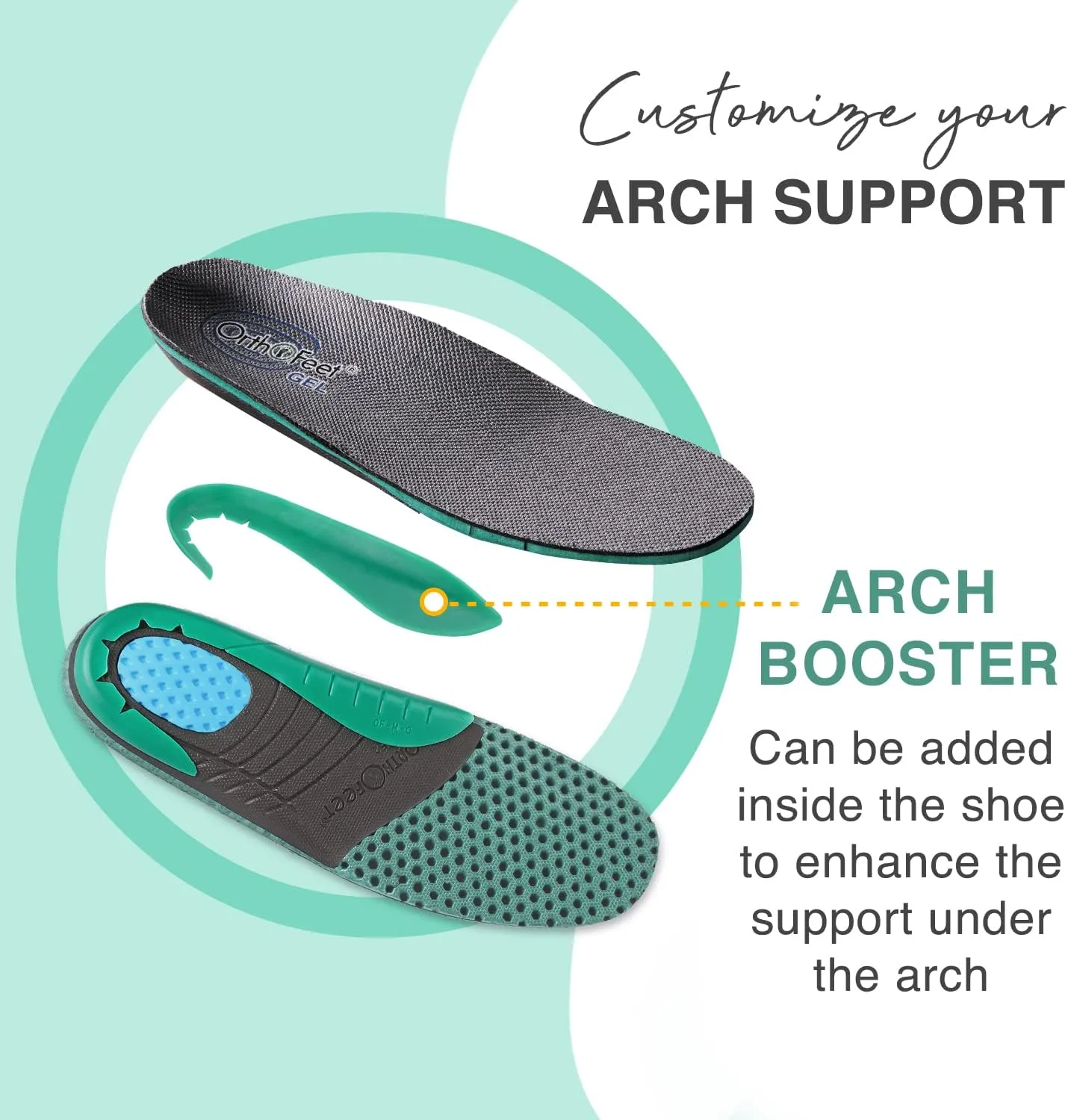 Orthofeet Men's Orthopedic Siron Hands-Free Casual Shoe