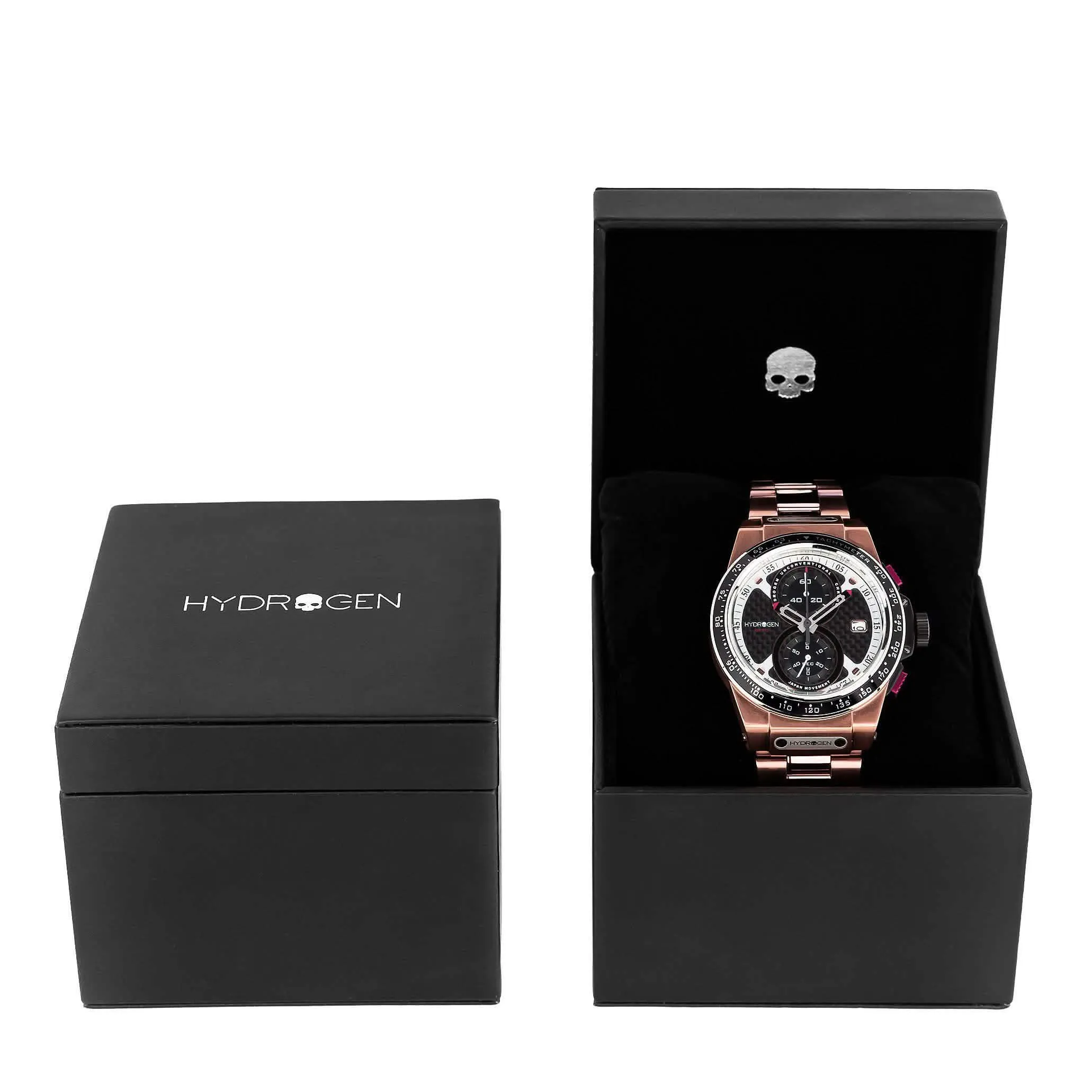 Otto Chrono Elegance Rose Gold Chronograph Watch