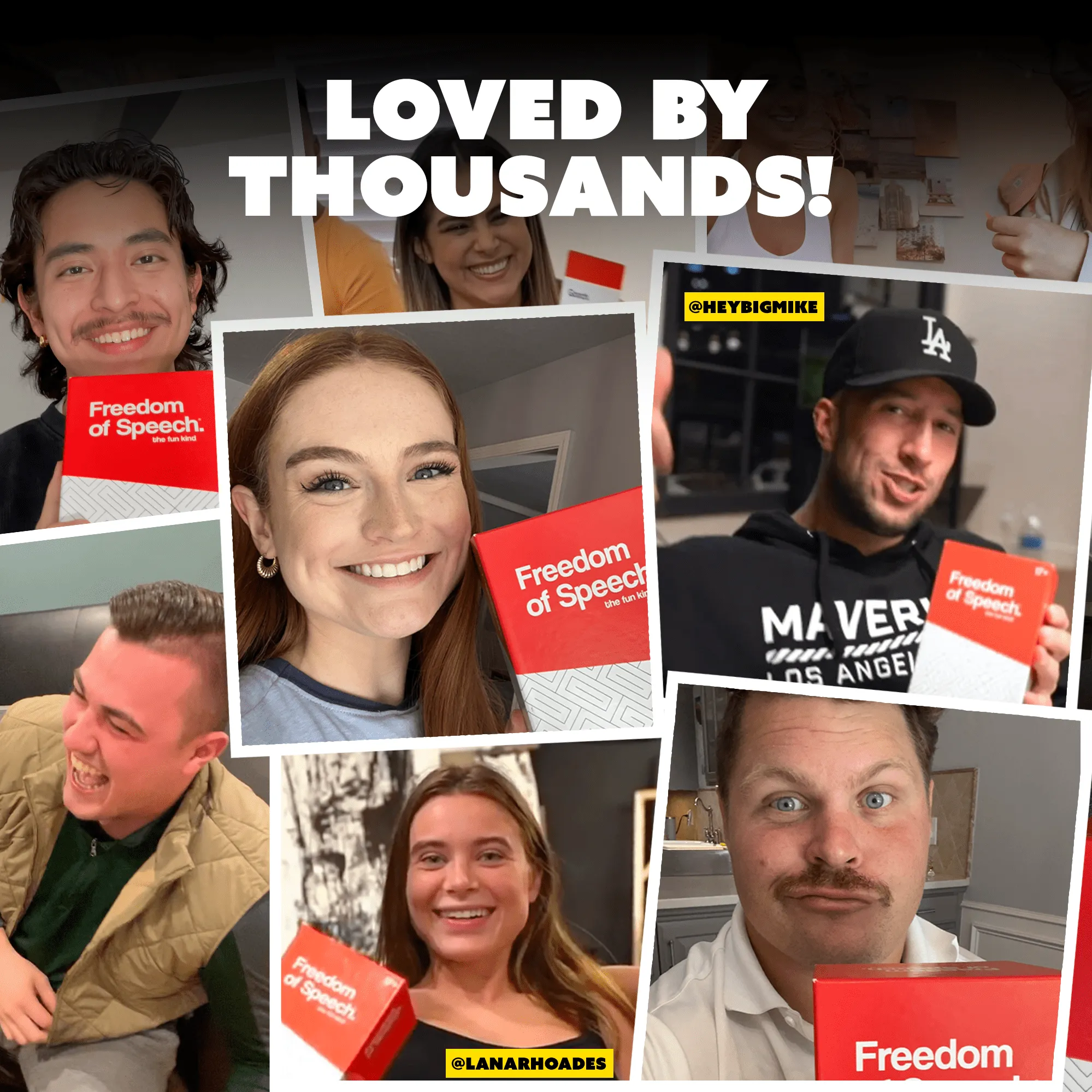 Party Card Games Freedom of Speech for Adults