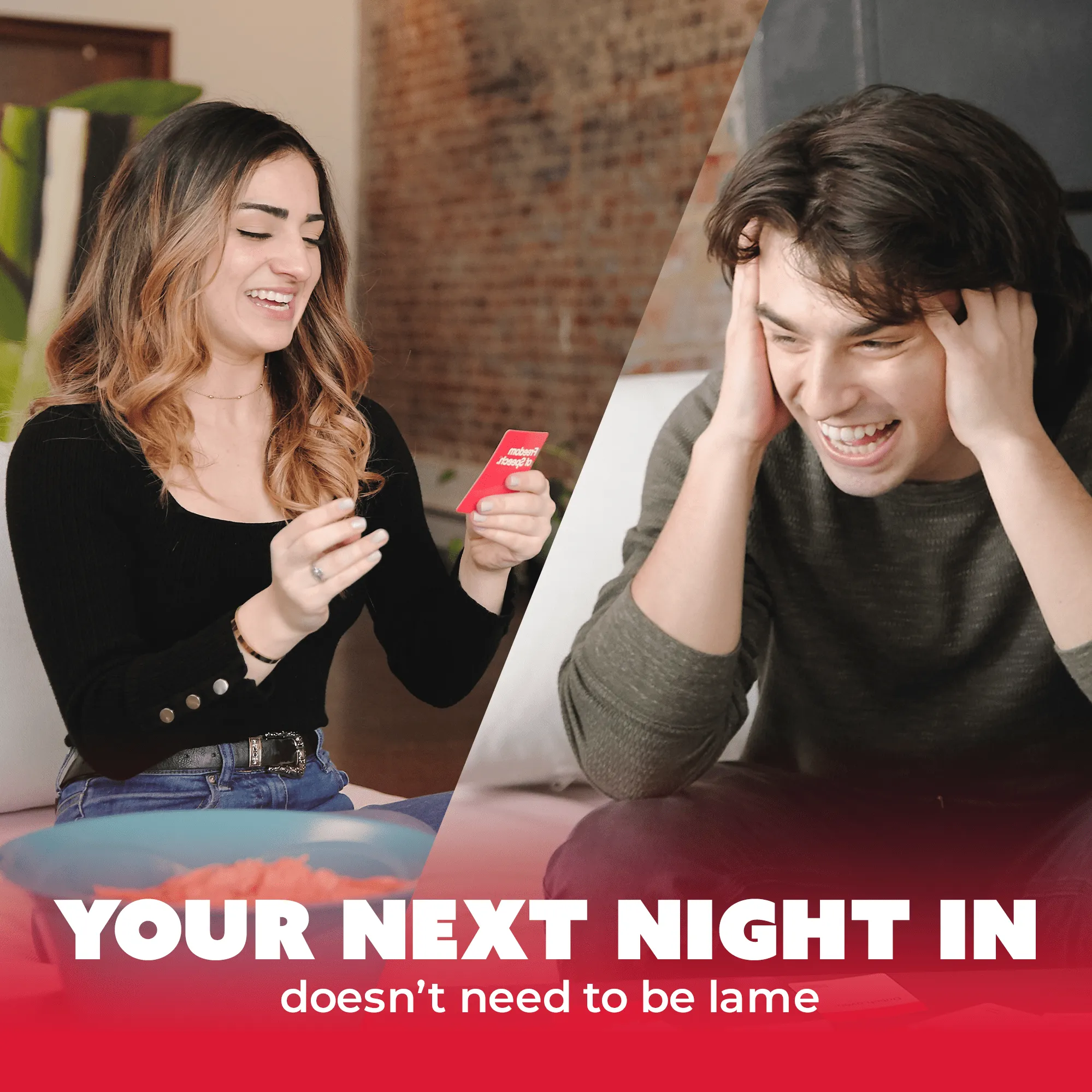 Party Card Games Freedom of Speech for Adults