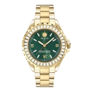 Philipp Plein Ladies Rock Couture Plein Heaven Gold Watch PWPOA0924