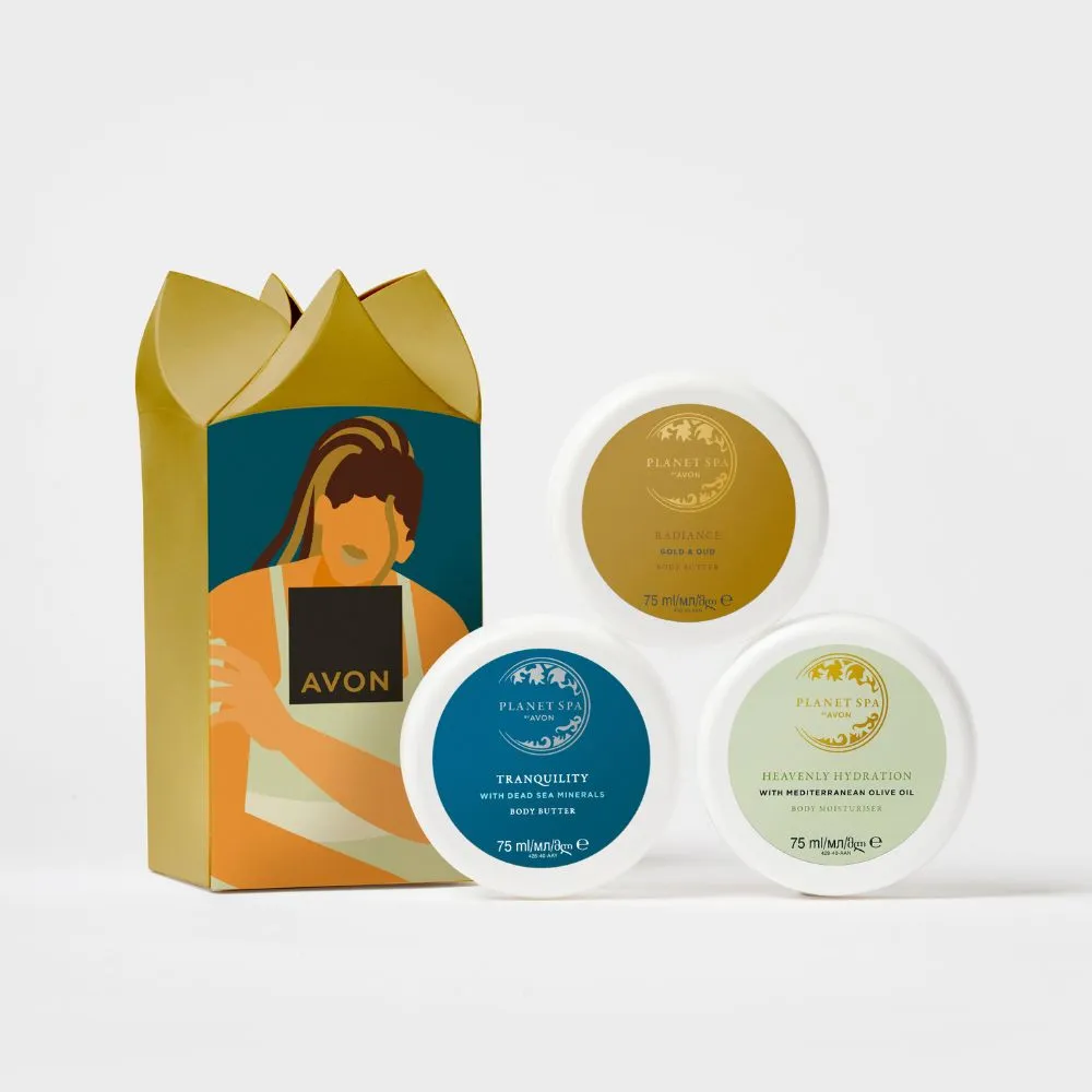 Planet Spa Mini Body Butter Trio