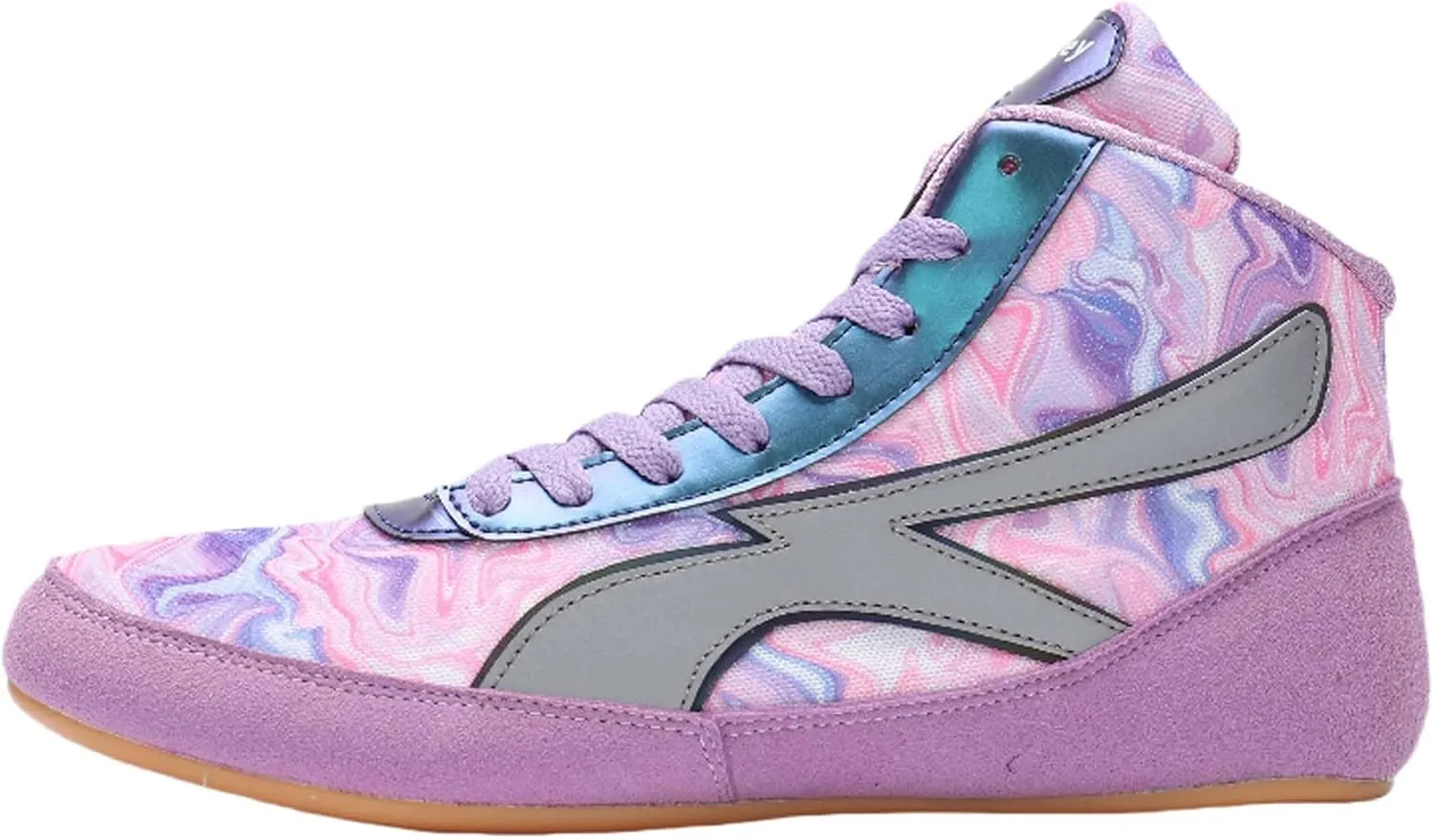 Professional Boxing Shoes Men's Women's Competition Training Wrestling Shoes Lightweight Non-Slip Fighting Shoes High Top Sports Fitness Weightlifting Taekwondo Shoes