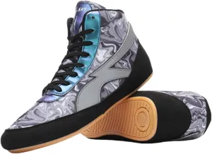 Professional Boxing Shoes Men's Women's Competition Training Wrestling Shoes Lightweight Non-Slip Fighting Shoes High Top Sports Fitness Weightlifting Taekwondo Shoes