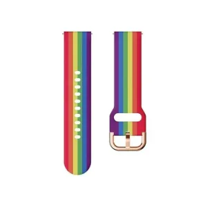 Rainbow Watch Straps compatible with the Samsung Galaxy Watch 6 Classic (43mm)