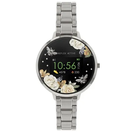 Reflex Active Series 3 Silver Black Bumble Bee Smart Watch