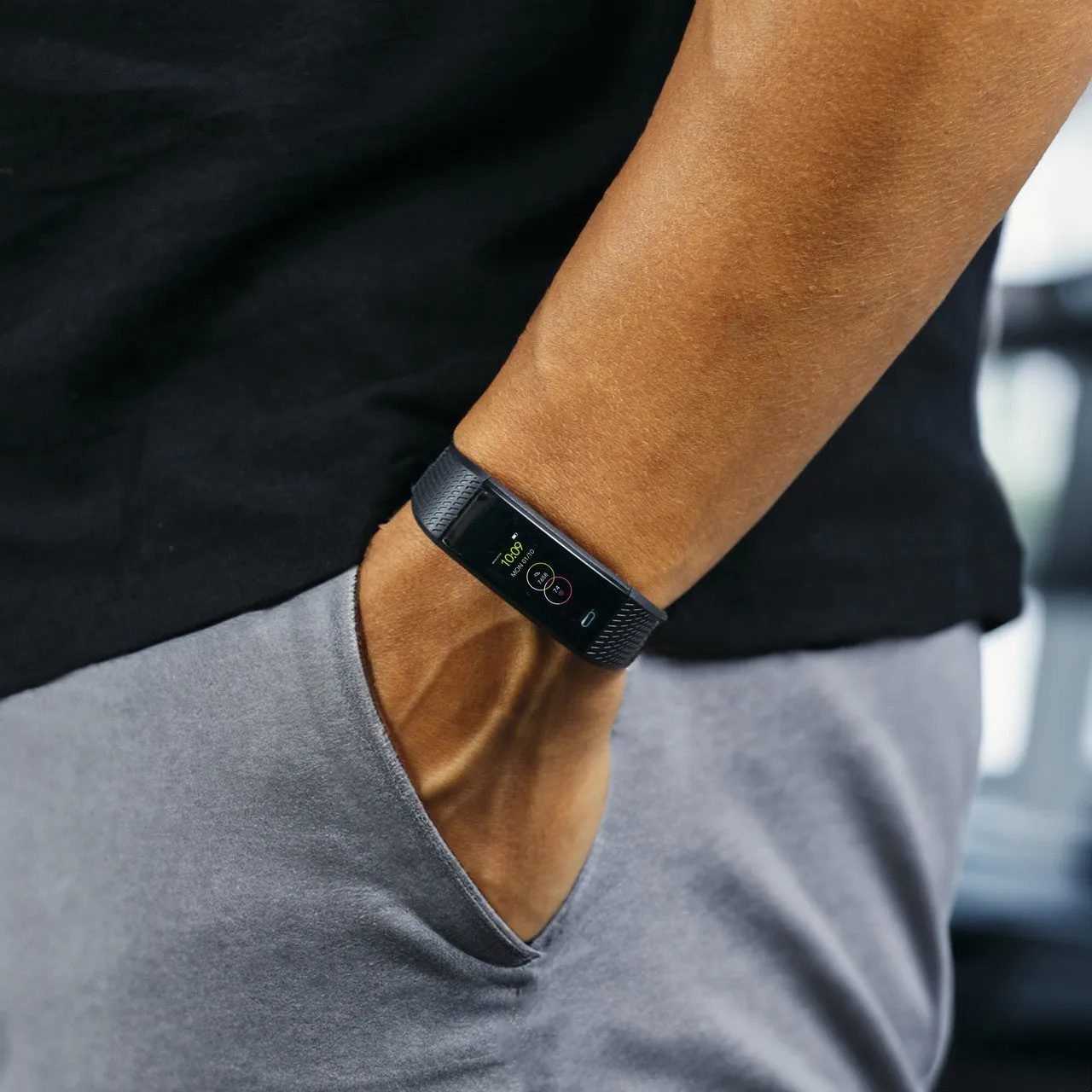 Reflex Active SERIES 35 Activity Tracker Black Strap Watch RA35-2211