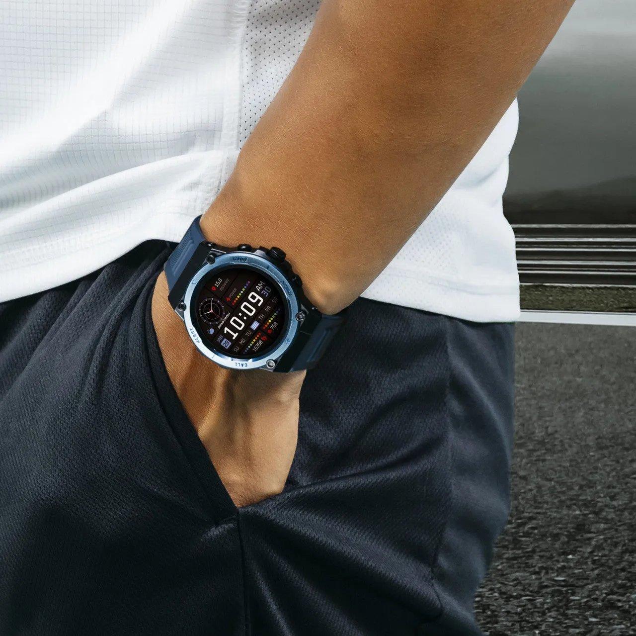 Reflex Active SERIES 39 Blue Sports Smart Watch RA39-2206