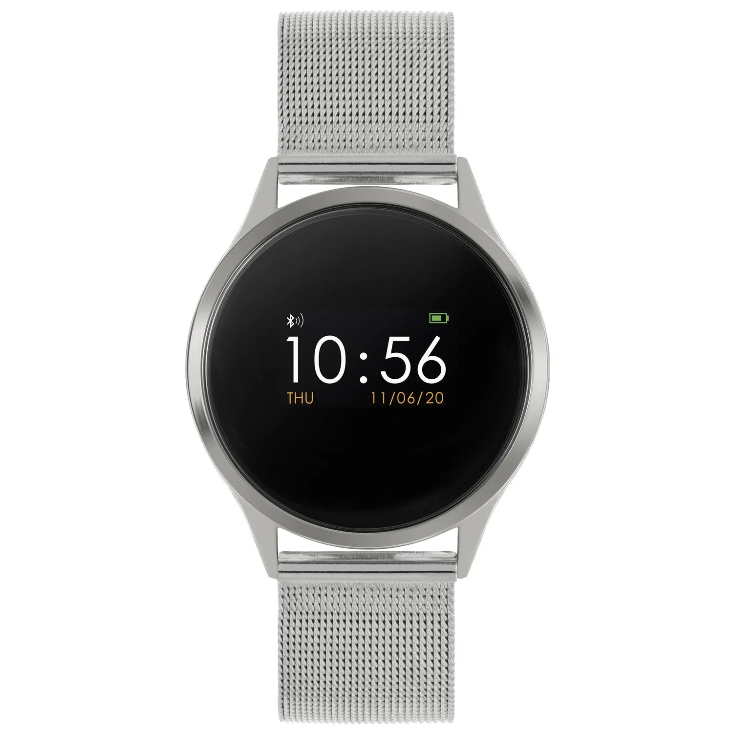 Reflex Active Series 4 Silver Mesh Smart Watch
