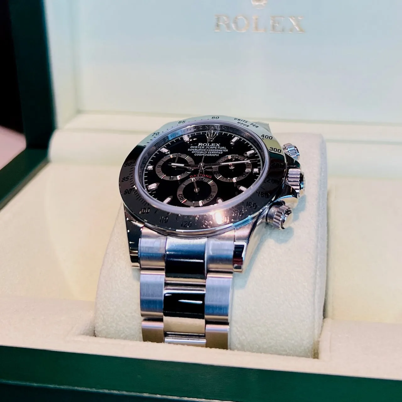 Rolex Daytona Steel Black Dial