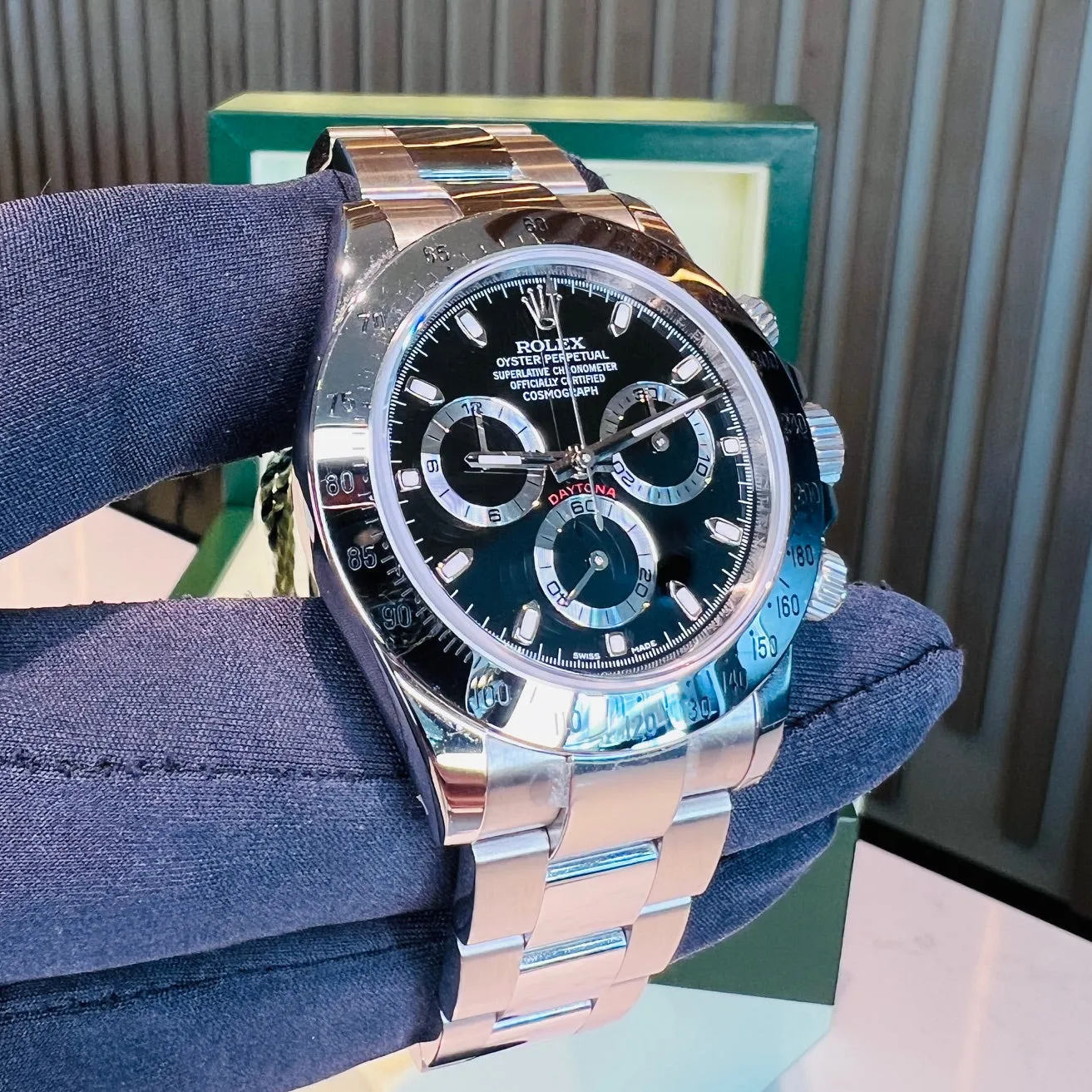 Rolex Daytona Steel Black Dial