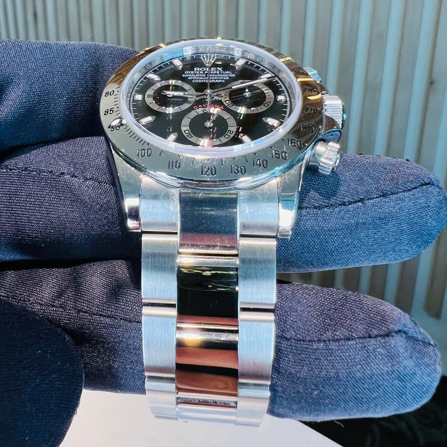 Rolex Daytona Steel Black Dial