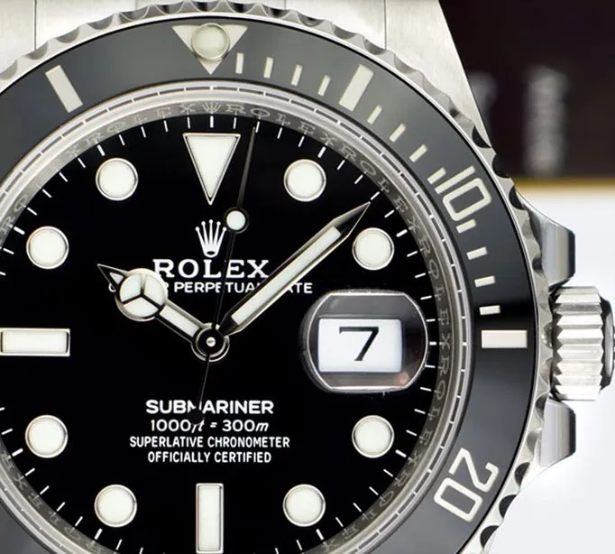 ROLEX - Stainless Steel SUBMARINER 41 Black CERAMIC 126610 LN