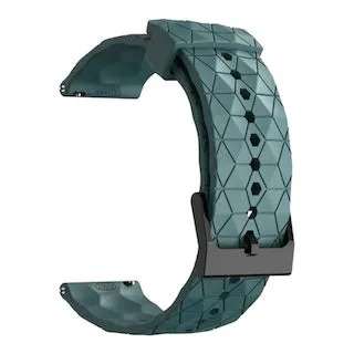 Samsung Galaxy Watch 6 Classic (43mm) compatible Silicone Football Pattern Watch Straps
