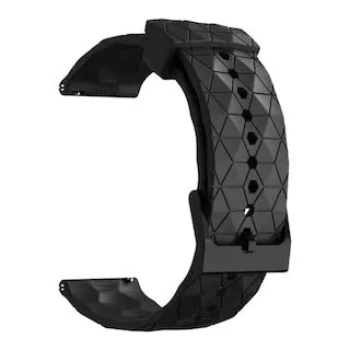 Samsung Galaxy Watch 6 Classic (43mm) compatible Silicone Football Pattern Watch Straps