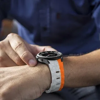 Samsung Galaxy Watch 6 Classic (43mm) compatible Silicone Football Pattern Watch Straps