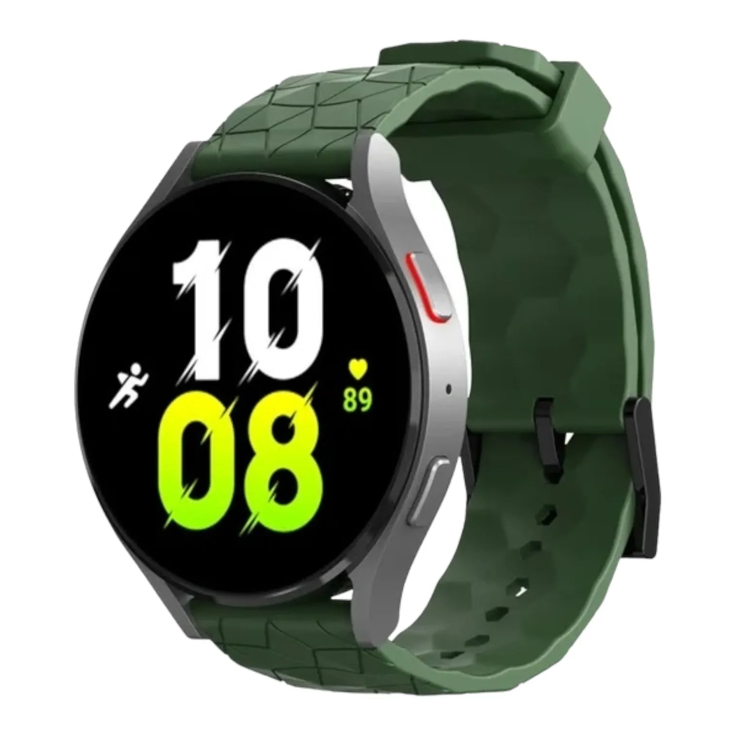 Samsung Galaxy Watch 6 Classic (43mm) compatible Silicone Football Pattern Watch Straps
