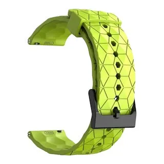 Samsung Galaxy Watch 6 Classic (43mm) compatible Silicone Football Pattern Watch Straps