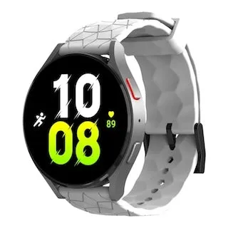 Samsung Galaxy Watch 6 Classic (43mm) compatible Silicone Football Pattern Watch Straps