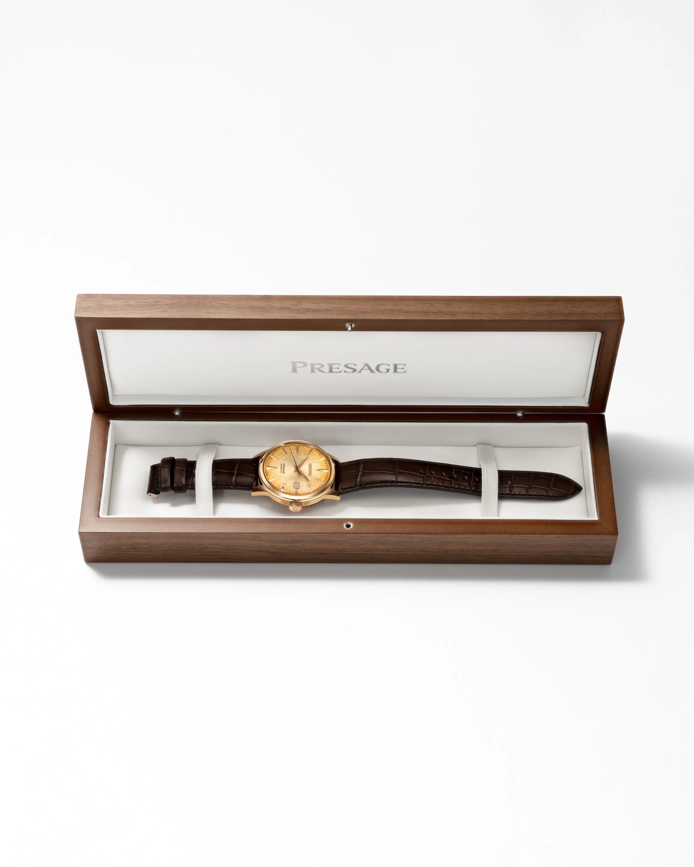 Seiko Presage Cocktail Irori Moments LARK’s Tasmanian Peated Whisky Limited Edition SRPK50J