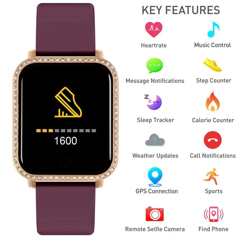 Series 06 Reflex Active Berry Smart Watch