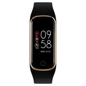 Series 08 Reflex Active Black & Gold Smart Watch