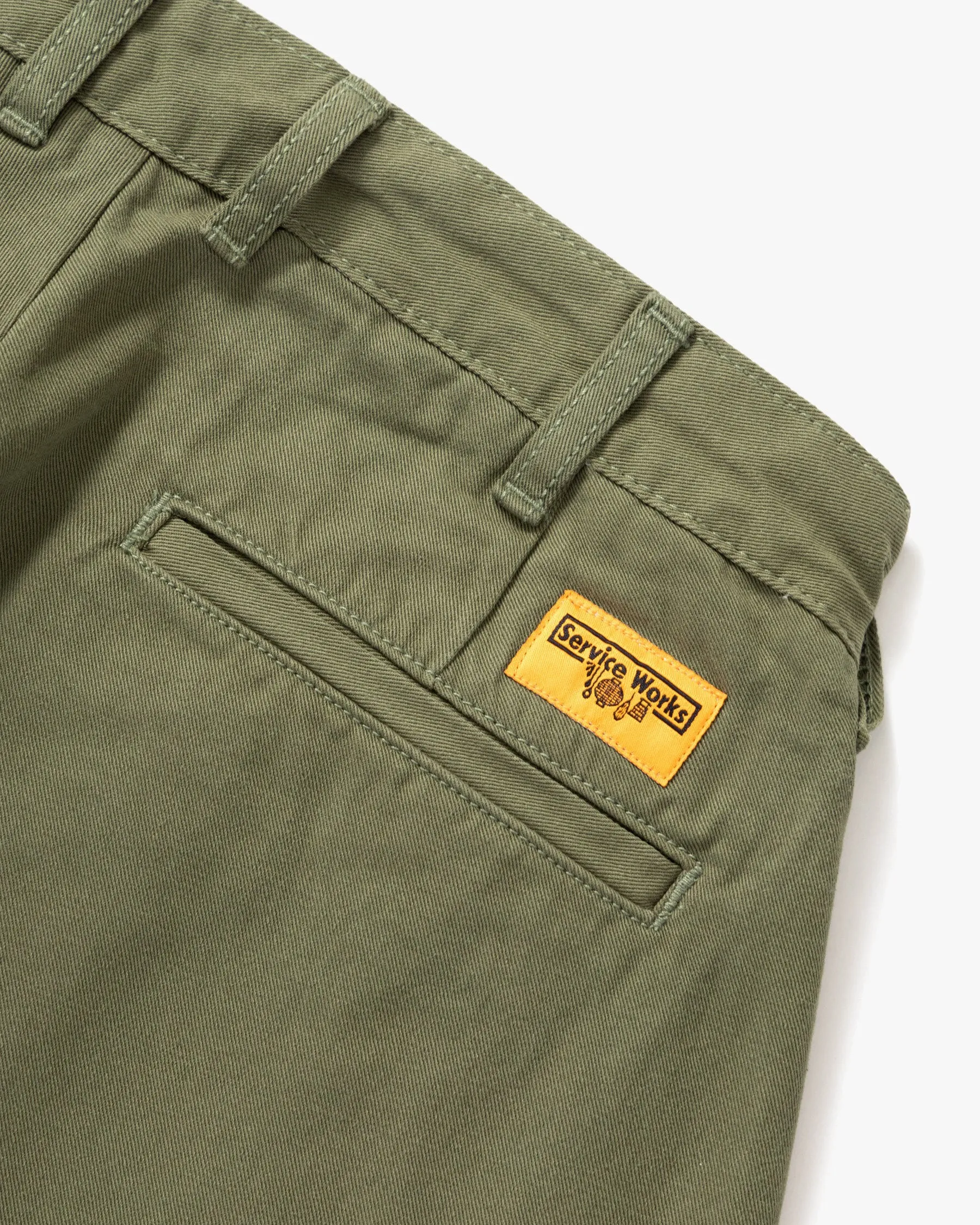 Service Works Drill Part Timer Pant - Olive