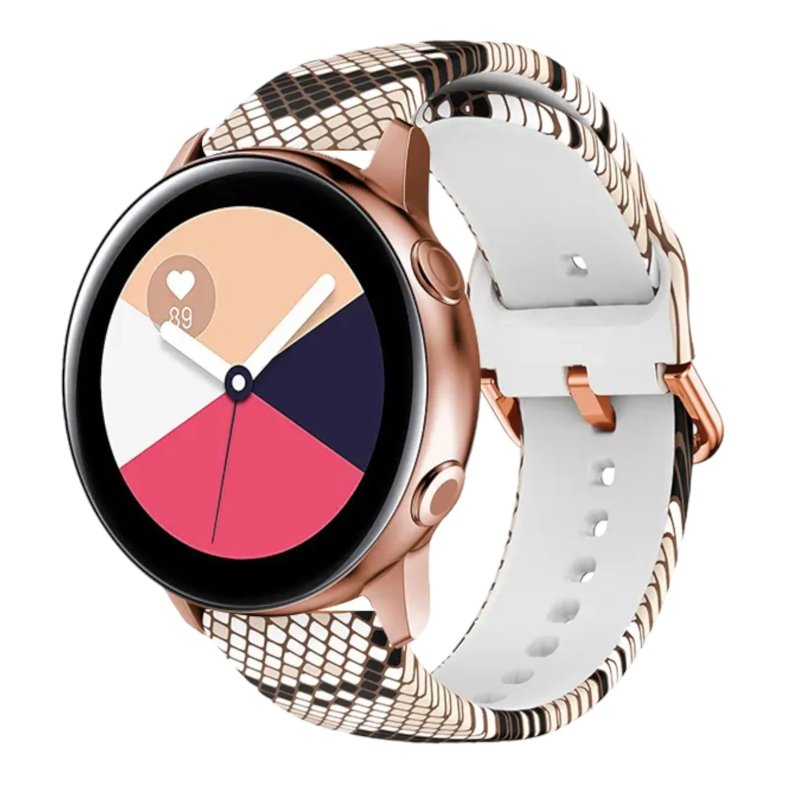 Silicone Pattern Watch Straps compatible with the Samsung Galaxy Watch 4 Classic (42mm & 46mm)