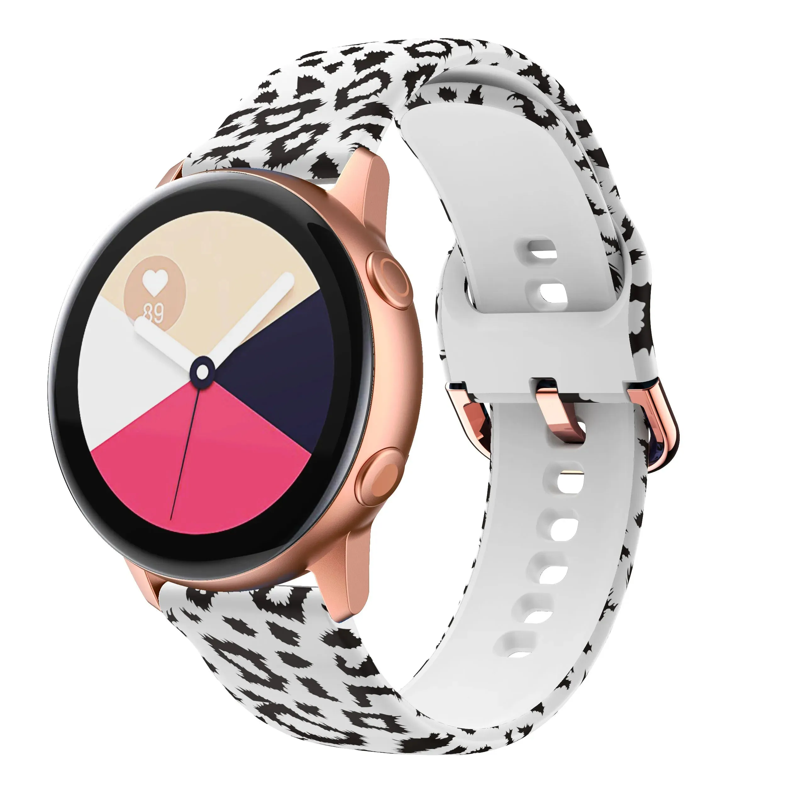Silicone Pattern Watch Straps compatible with the Samsung Galaxy Watch 4 Classic (42mm & 46mm)