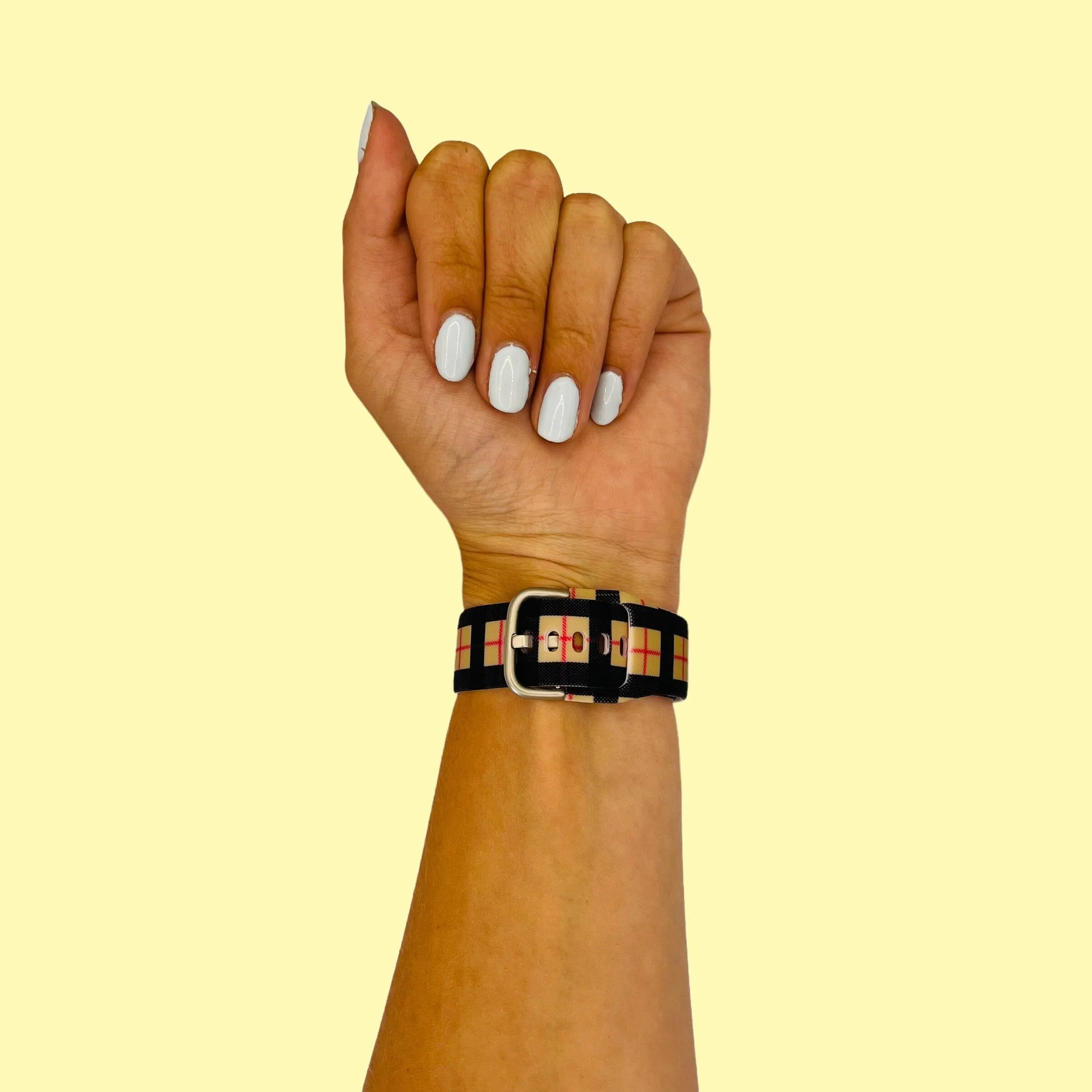 Silicone Pattern Watch Straps compatible with the Samsung Galaxy Watch 4 Classic (42mm & 46mm)