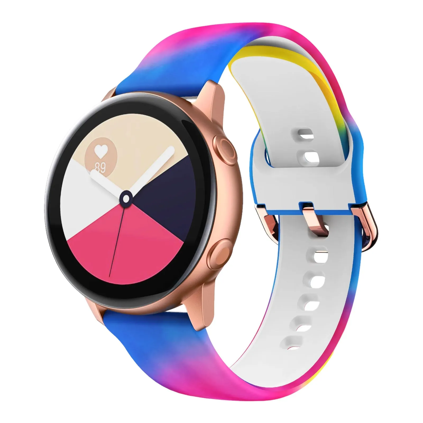Silicone Pattern Watch Straps compatible with the Samsung Galaxy Watch 4 Classic (42mm & 46mm)