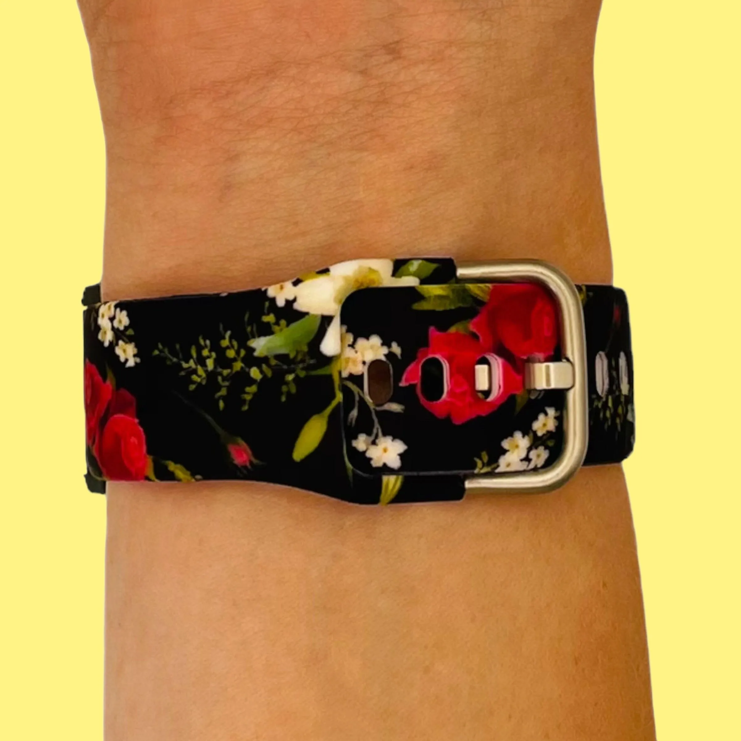 Silicone Pattern Watch Straps compatible with the Samsung Galaxy Watch 4 Classic (42mm & 46mm)