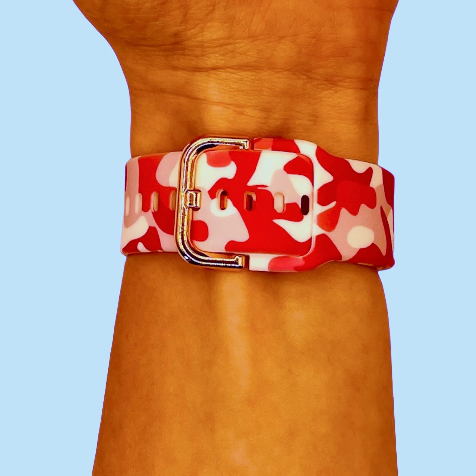 Silicone Pattern Watch Straps compatible with the Samsung Galaxy Watch 4 Classic (42mm & 46mm)