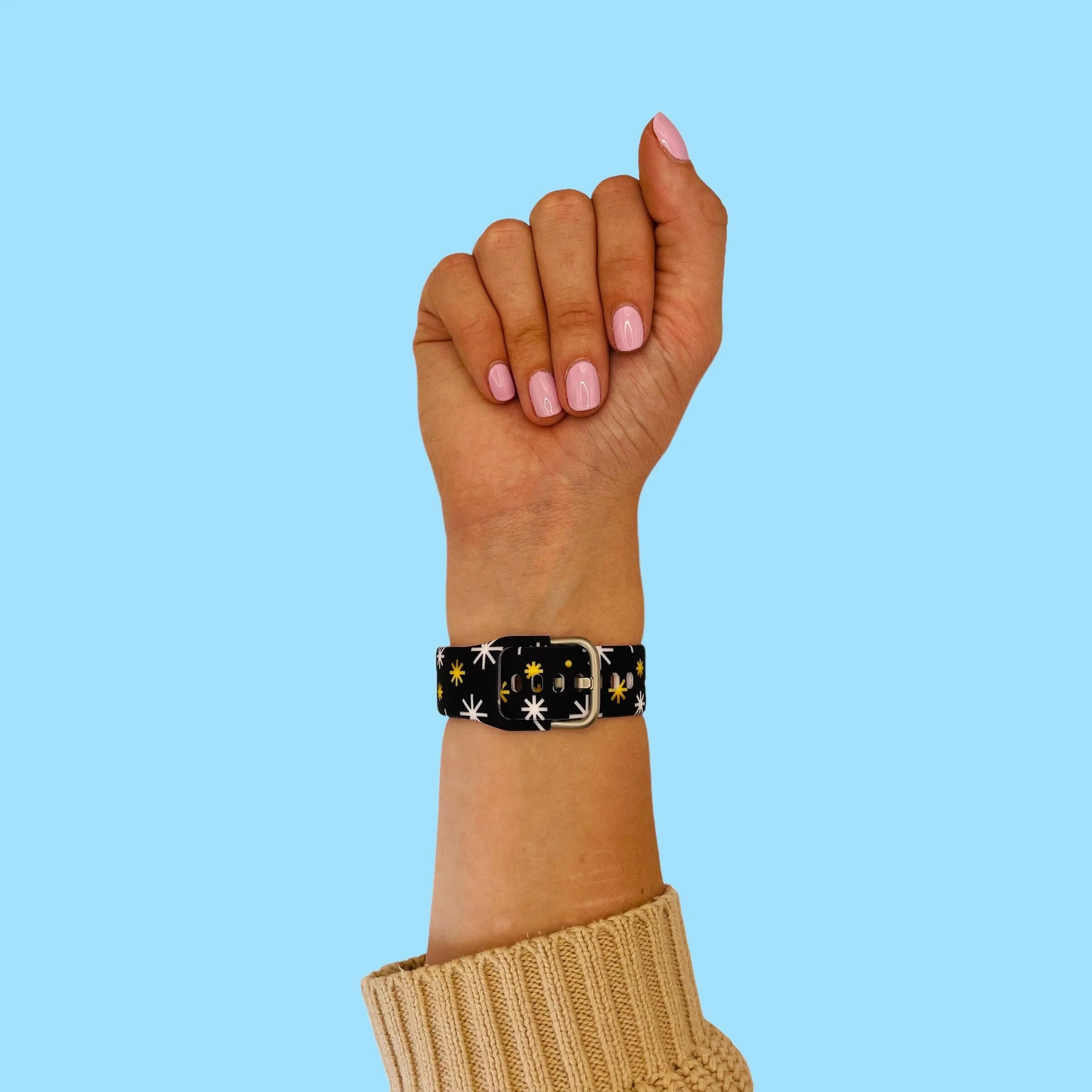 Silicone Pattern Watch Straps compatible with the Samsung Galaxy Watch 4 Classic (42mm & 46mm)