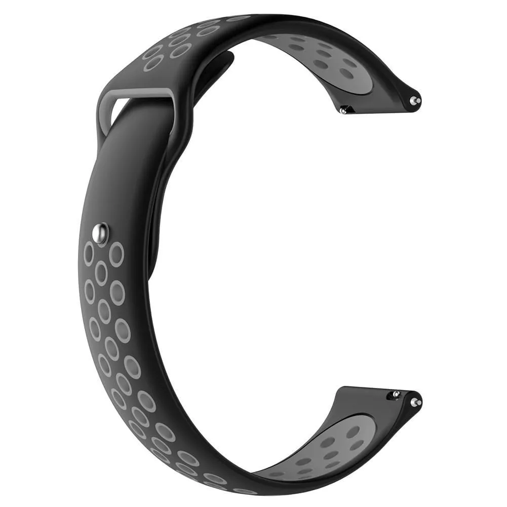 Silicone Sports Straps Compatible with the Samsung Galaxy Watch 6 Classic (43mm)
