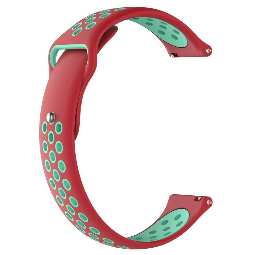 Silicone Sports Straps Compatible with the Samsung Galaxy Watch 6 Classic (43mm)