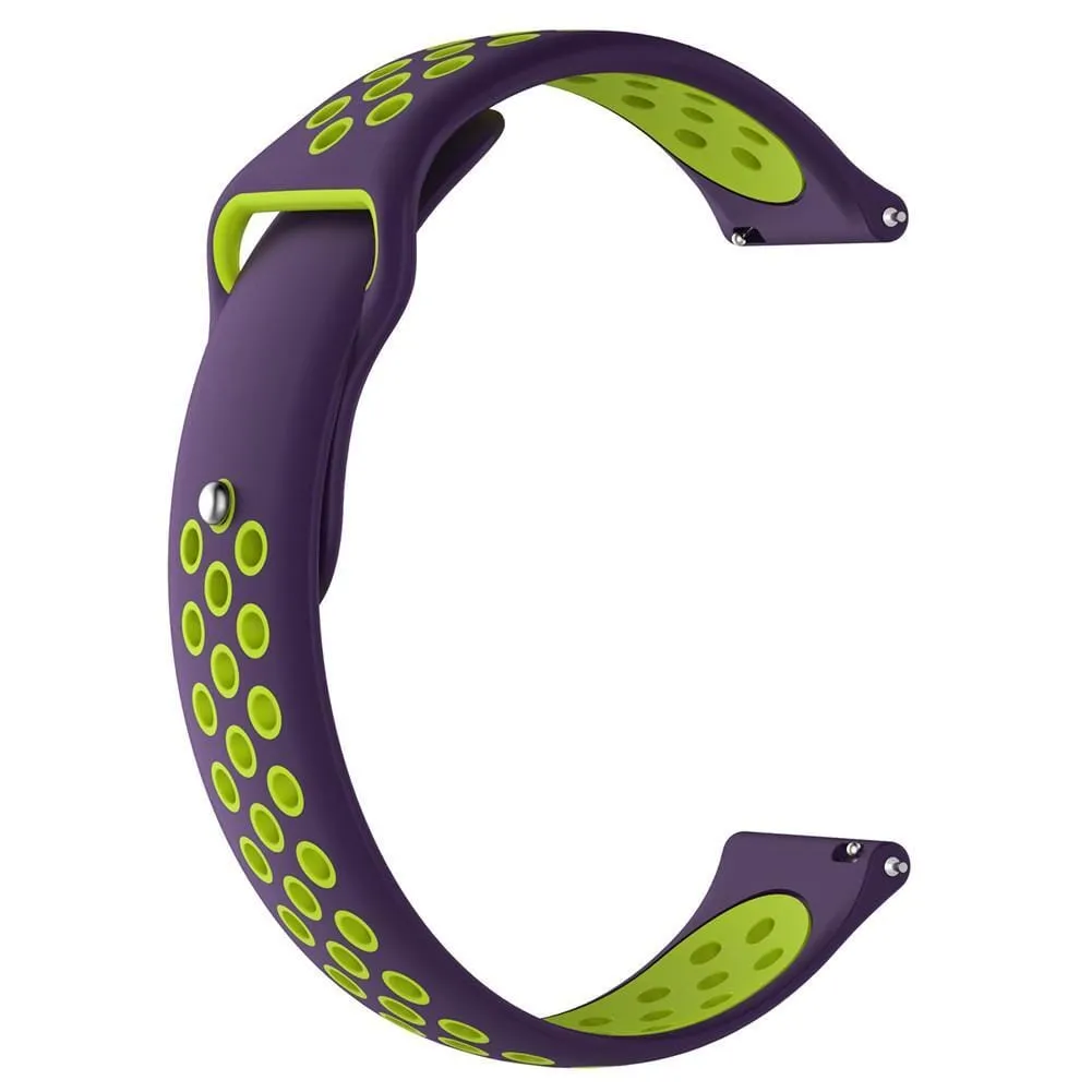 Silicone Sports Straps Compatible with the Samsung Galaxy Watch 6 Classic (43mm)