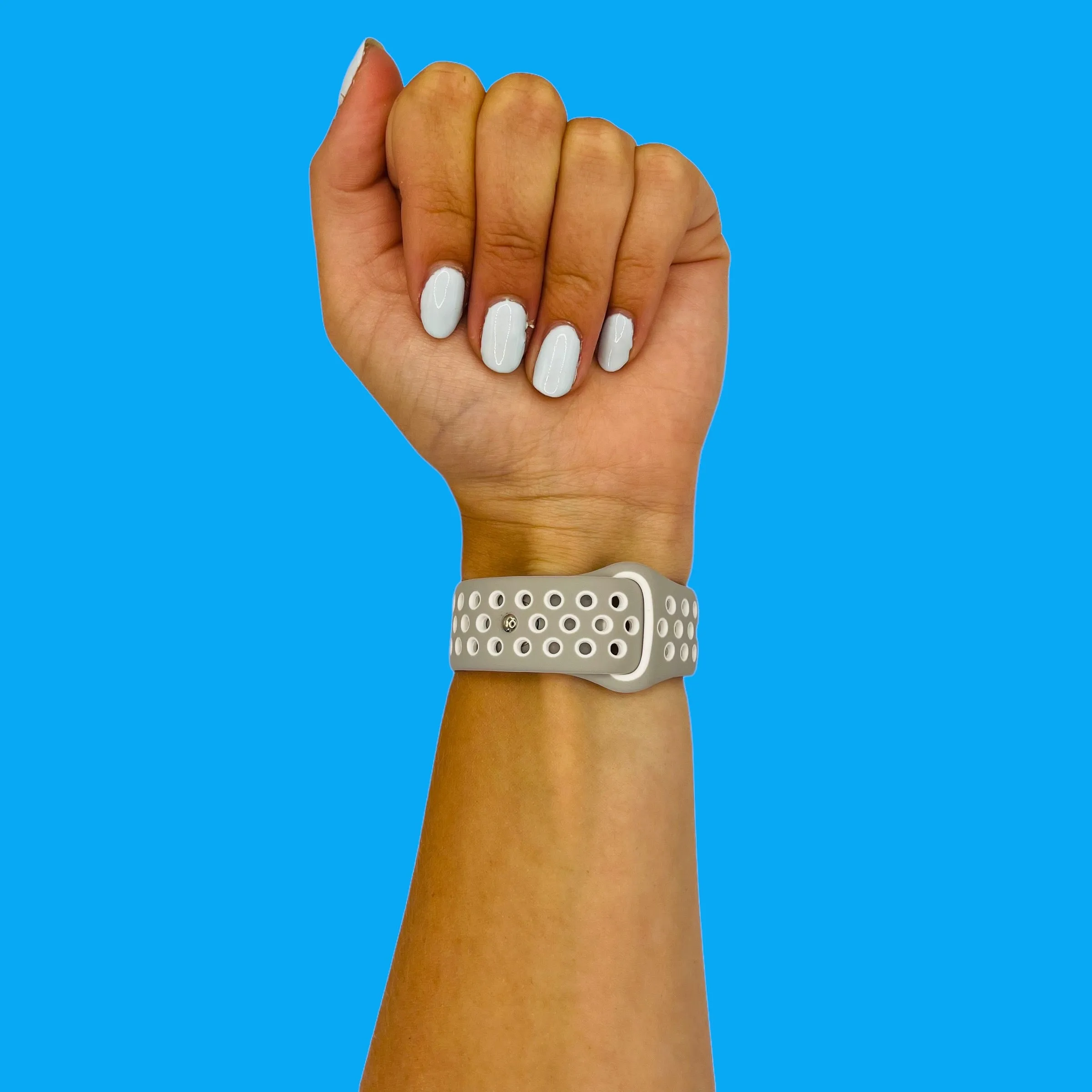 Silicone Sports Straps Compatible with the Samsung Galaxy Watch 6 Classic (43mm)