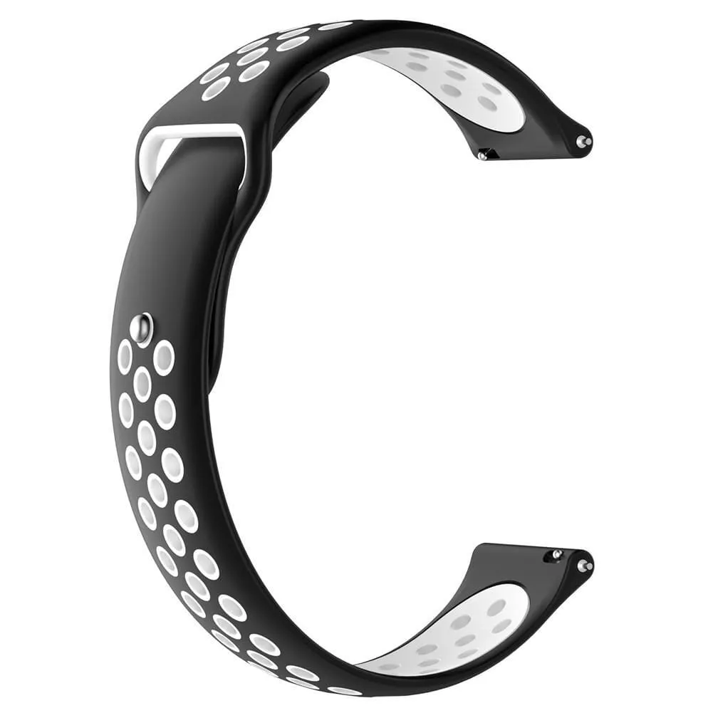 Silicone Sports Straps Compatible with the Samsung Galaxy Watch 6 Classic (43mm)