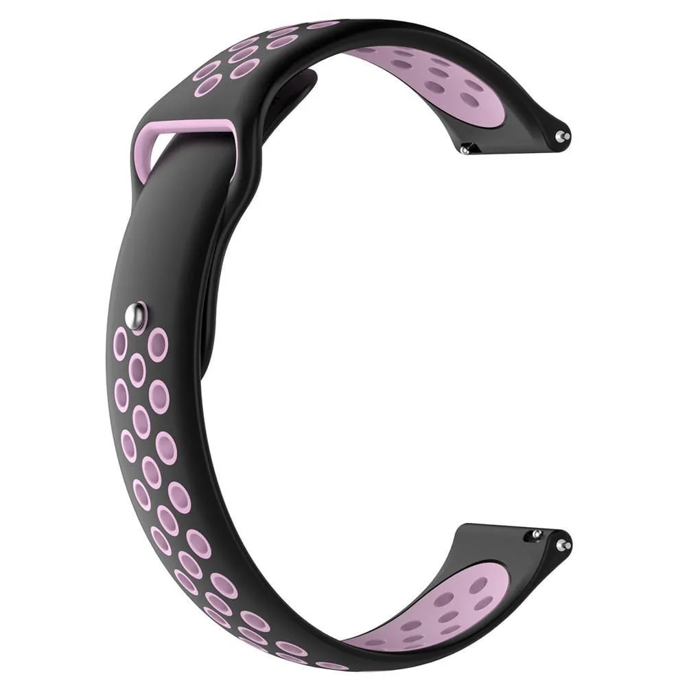 Silicone Sports Straps Compatible with the Samsung Galaxy Watch 6 Classic (43mm)